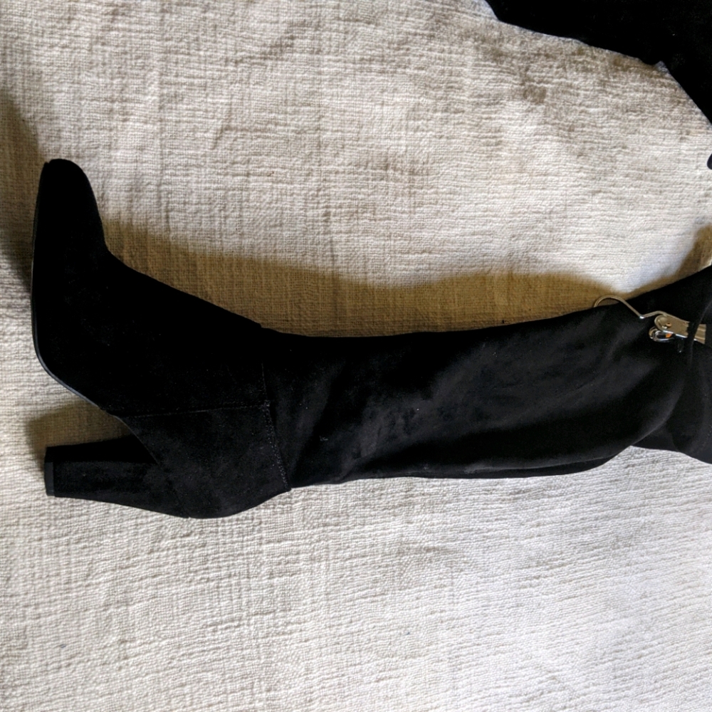 Call It Spring Black Thigh High Boots